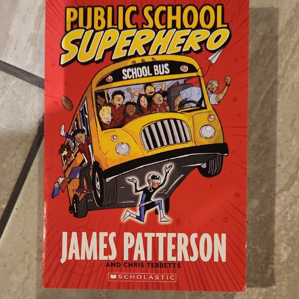 Scholastic Red 'Public School Superhero' Book